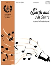 Earth and All Stars Handbell sheet music cover